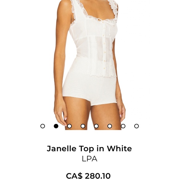 Janelle Top in White
LPA   CA$280.10   NWT - Picture 6 of 13